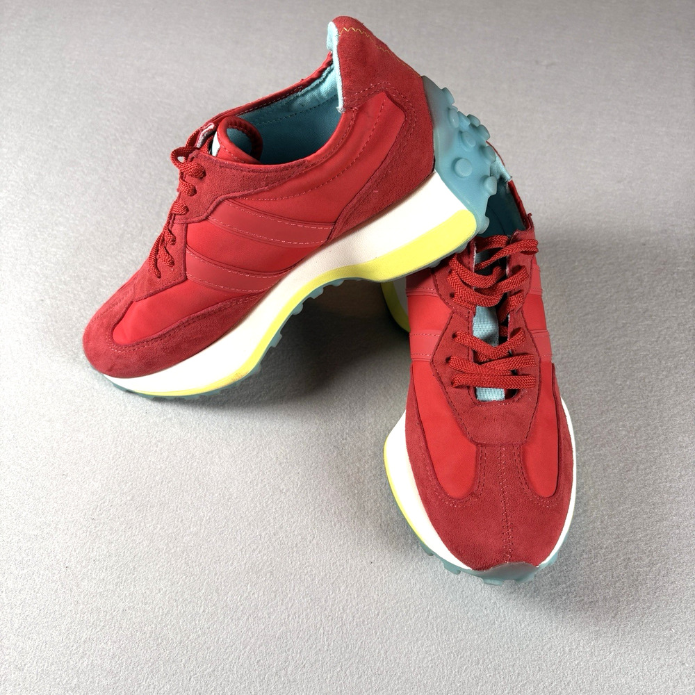 Steve Madden Ponce Women's 9M Red Chunky Dad Sneakers Retro Platform